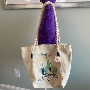 Spartina greetings canvas bag